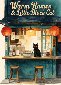 Retro Ramen & Sweet Kitty