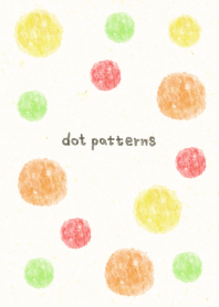 dot pattern9 - watercolor painting-