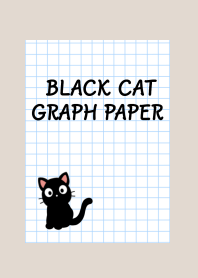BLACK CAT GRAPH PAPER-BEIGEj