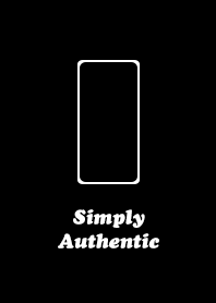 Simply Authentic Smarthphone Black-White
