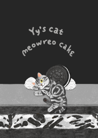 Yy's cat meowreo cake cat RevisedVersion