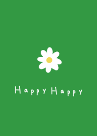 Cute green and daisy.