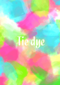 Tie dye / pop theme