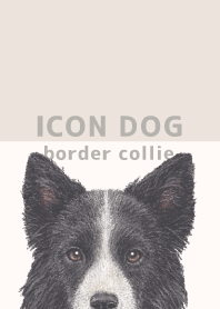 ICON DOG - ボーダーコリー - BEIGE/03