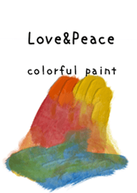 Oil painting art [colorful paint 197]