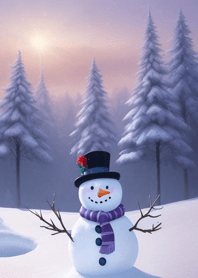 Winter snowman 496b37