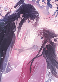 Time-travel lovers under sakura JP
