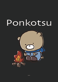 Black : Winter bear Ponkotsu