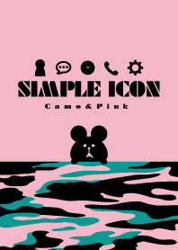SIMPLE ICON Camo&Pink
