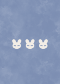 sleeping rabbit.(dusty color5-07)