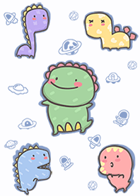 ไดโน อวกาศมินิ สีฟ้า