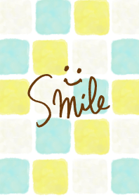 Watercolor square - smile16-