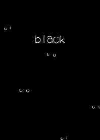Round Black Cat3 on black
