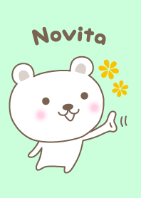 Cute bear theme for Novita