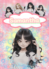 Samantha little girl in bubbles BL02