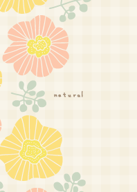 Fashionable flowers and leaves26 Japan