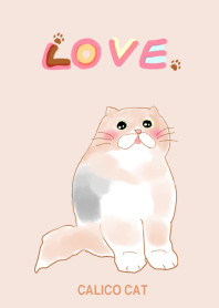 Hareruki of lovely Calico cat theme2