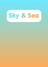 Simple Sky & Sea color theme