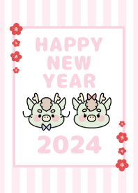 祝賀新年　黃道十二宮 龙 -2024- 53