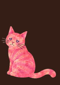 A depressed cat01 brown
