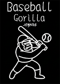 Baseball Gorilla Black