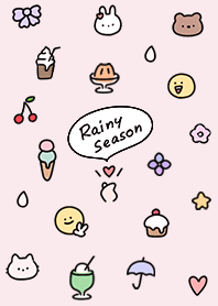 pink Rainy season icon 10_2
