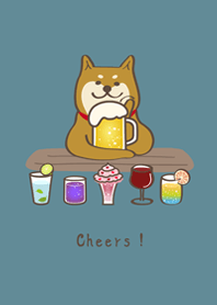 可愛的阿柴酒吧！(湖水綠)