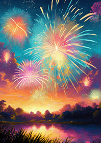 Beautiful Fireworks Theme#3013