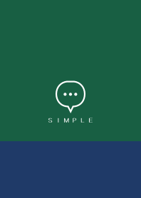 シンプル（blue green)V.1304