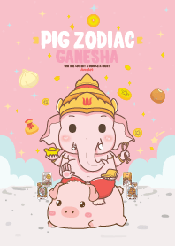 Ganesha & Pig Zodiac : Fortune