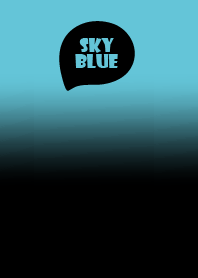 Black & Sky Blue Theme V1