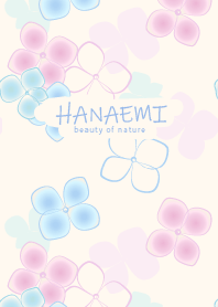 HANAEMI ajisai -pink blue-