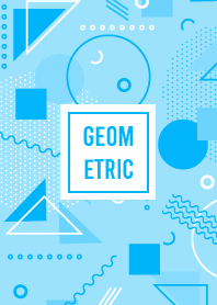 Geometric Anakiwa Blue