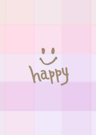 Pink check patterns - smile17-