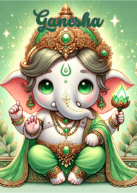 Wednesday Green Ganesha