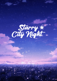 Starry City Night