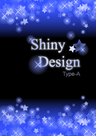 Shiny Design Type-A Blue Star