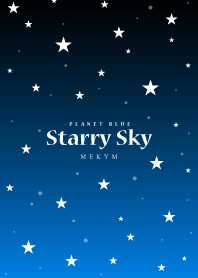 - Starry Sky Planet Blue -
