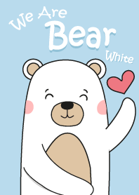 WE ARE BEAR WHITE