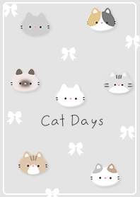 Fluffy cats and ribbons 01_2