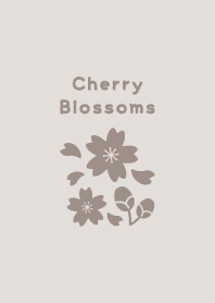 Cherry Blossoms20.Beige.