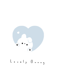 愛心兔兔 | white aqua
