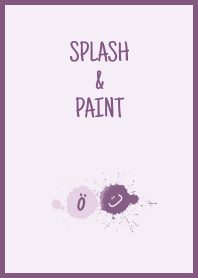 Splash & Paint - Purple Theme 03