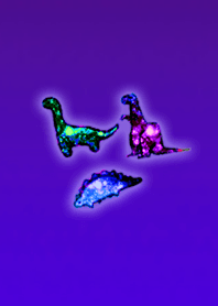 ギャラクシー恐竜パープル