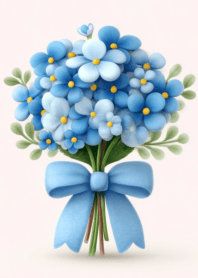 Beautiful blue flowers 2_91