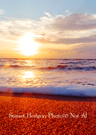 Sunset Horizon Photo70 Not AI
