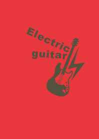 Electricguitar Signal red