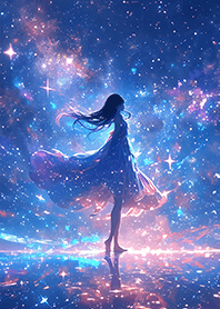 星空下の少女❤