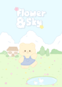 Flower and sky :)