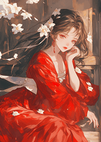 新年喜慶の精緻美人❤️